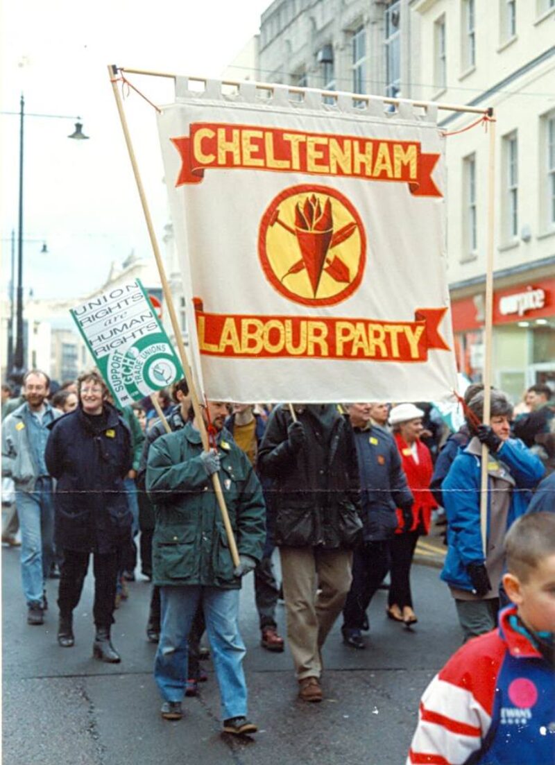 March in support of trade union rights at GCHQ