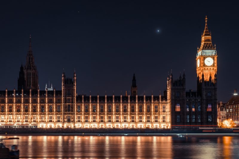 Houses of Parliament Photo by Samuel Zeller on Unsplash
